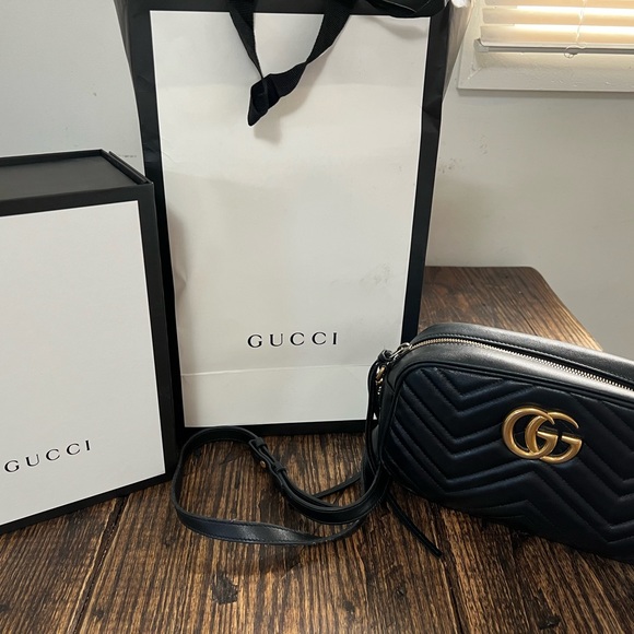 Gucci Marmont small matelassé shoulder bag - Picture 3 of 7